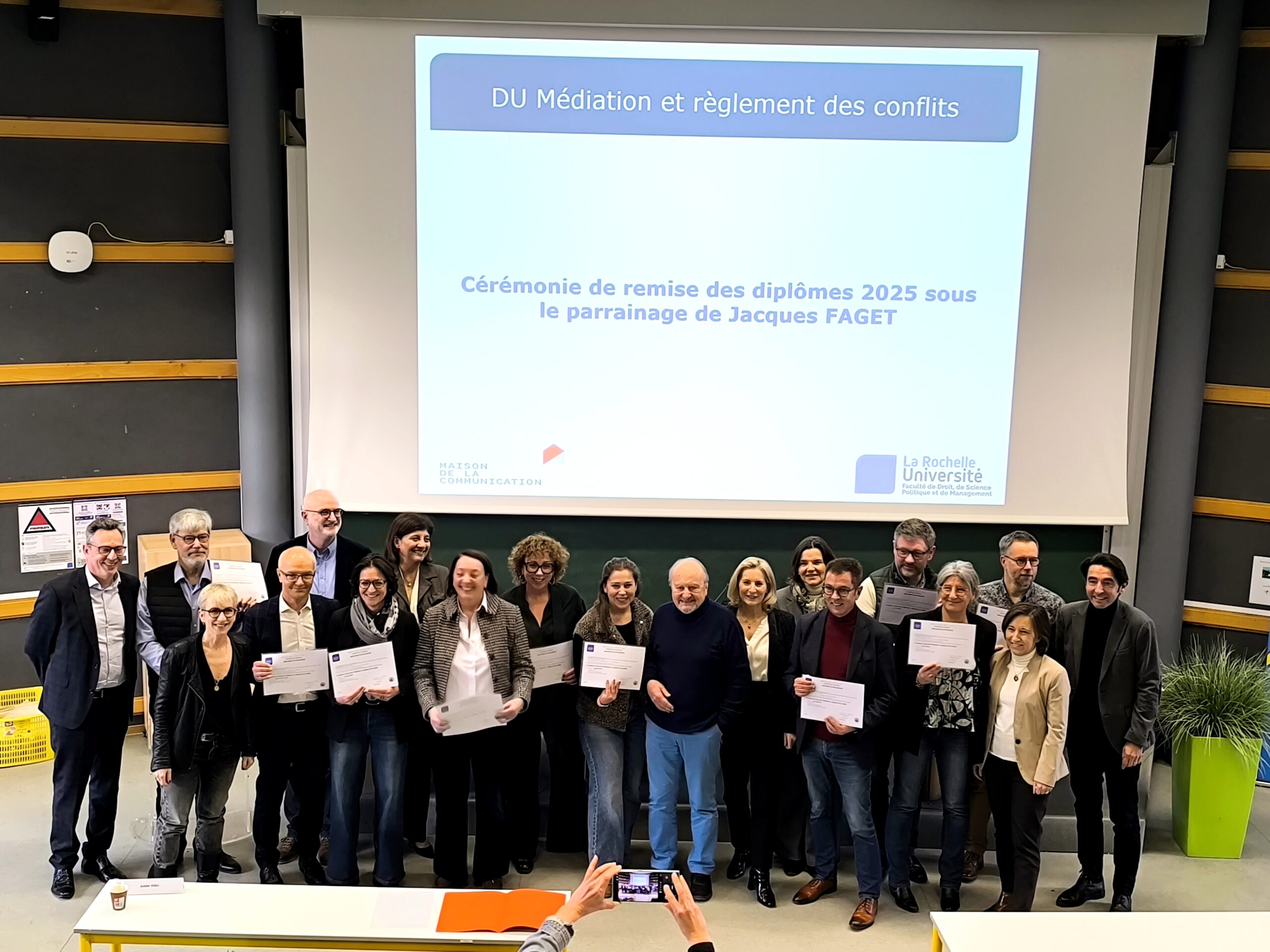 Remise des diplômes de la promo 2025 et lancement de celle de 2026 !